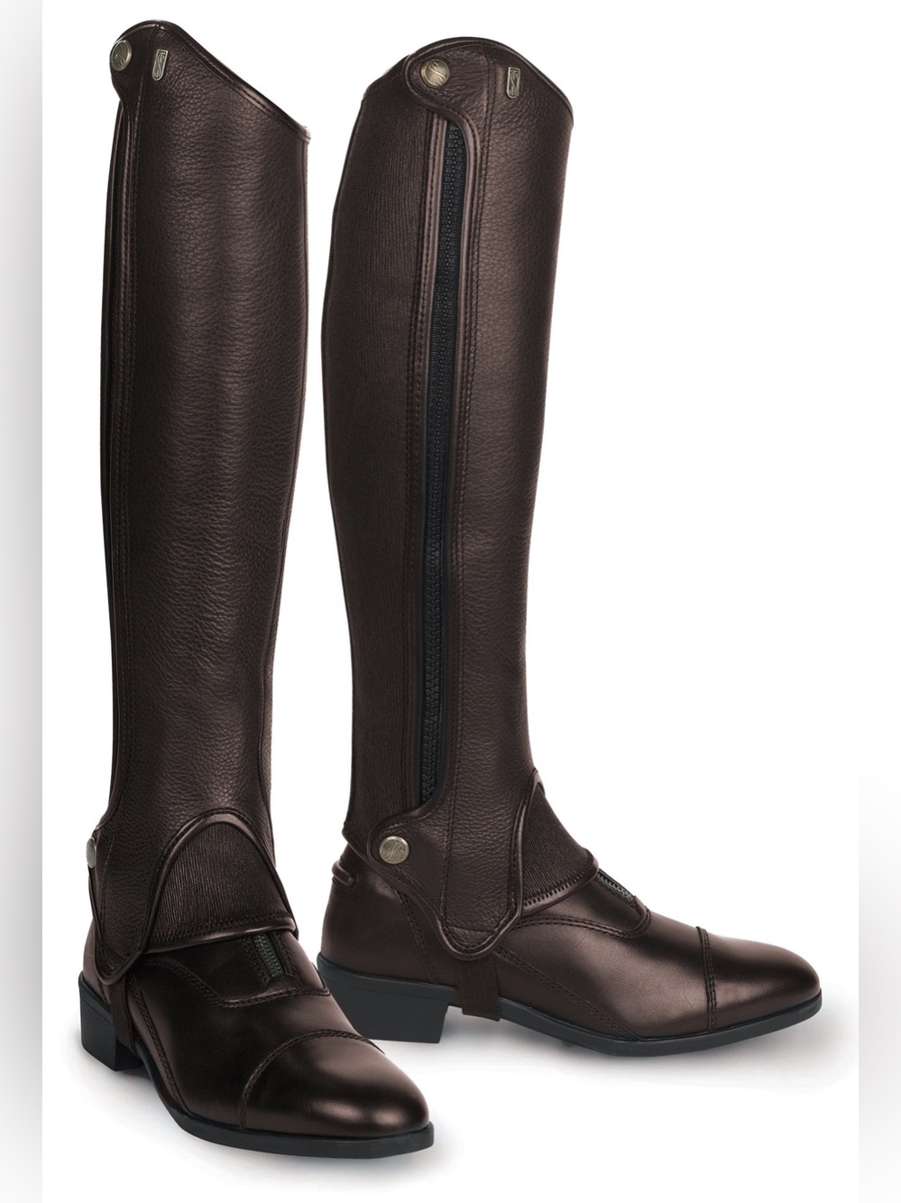 Tredstep Deluxe Half Chaps, Brown, 13/16